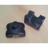Rubber support gearbox