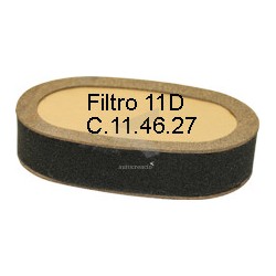 Filtro de aire redondo - 11D