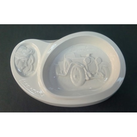 Adorno cerámica blanca Hispano Suiza